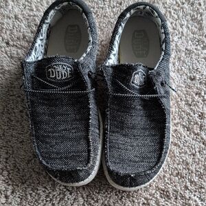 Hey Dude Kids Black Slip-On Casual Shoes Size 6